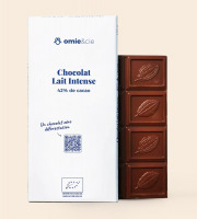 Omie - DESTOCKAGE - Chocolat au lait intense 42% - 100 g