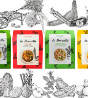 La Brouette - Pour 8 Pers. - Fenouil + Ratatouille + Légumes Al Dente + Curry Doux De Légumes - Convient aux végétariens