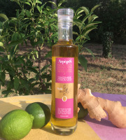 Huile des Orgues - Huile d'Olive Parfumée au Gingembre Vert - 200 ml