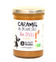 Biscuiterie des Vénètes - Caramel au beurre salé à tartiner aux épices