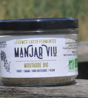 Manjar Viu : Légumes lacto fermentés - Moutarde bio lacto fermentée -220 g