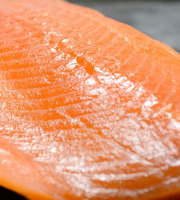 Lionel Durot - Filet entier 24 tranches de saumon fumé Label Rouge