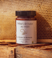 Les Ruchers de Normandie - Confiture de Fraise au miel 240g