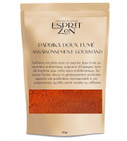 Esprit Zen - Paprika Doux Fumé - Sachet refermable de 50g
