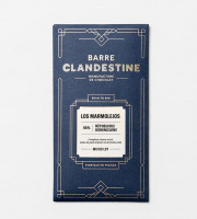 Barre Clandestine - Tablette de chocolat noir grand cru - Los Marmolejos 90%, Rép. dominicaine - bean to bar