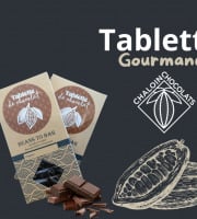 Chaloin Chocolats - Tablette nougatine chocolat lait