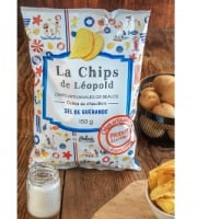 Chips BELSIA - La chips de Léopold - Sel de Guérande - ondulée - 150gr x 10