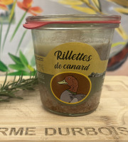 La Ferme Durbois - Rillettes de canard 200g