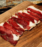 Maison Biau - Lonzo de porc noir gascon BIO en tranches sous-vide