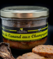 La Ferme du Luguen - Terrine de canard aux champignons 180g