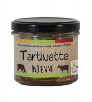 Ferme Bichet - Tartinette abricots/curry 90g