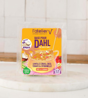 L'Atelier V* - Base pour DAHL - lentille corail, coco, tomate et citronnelle