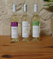 Domaine Les Conques Soulière - BLANC- 3 bouteilles Panaché 75 cl de Blanc IGP Méditerranée