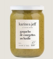 Karine & Jeff - Gaspacho de courgettes et basilic 50cl