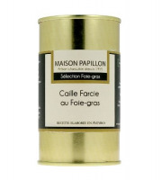 Maison PAPILLON - Artisan depuis 1955 - Caille Farcie au Foie Gras de Canard 190g