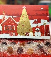 Les Perles Rouges - [Précommande] Livre Calendrier de l'Avent Chicatines (pâtes de fruits) Les perles rouges