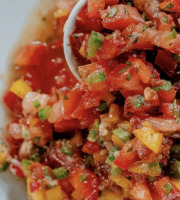 L’Oliveraie du Coudon - Bruschetta piquillo, mangue et Jalapeño pot 190gr