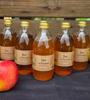 Le verger bio de Quinsac - Lot de 6 Jus de pomme 33cl BIO et DEMETER