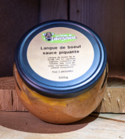 La Ferme de Labergement - Langue de bœuf sauce piquante 500 g