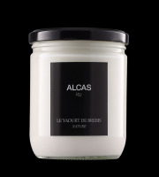 La Ferme d'Alcas - Yaourt nature 400g - lot de 10 unités