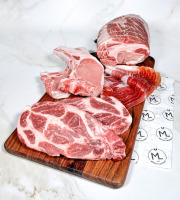 Maison Lascours - Coffret Découverte "Porc Noir de Bigorre" - 1,68 kg