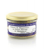 SARL Kerbriant ( Conserverie ) - Rillettes de maquereaux au Poivre Sauvage de Madagascar -  90g