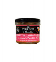 La Chaiseronne - RILLETTES CAMPAGNARDES AU PIMENT D'ESPELETTE AOP