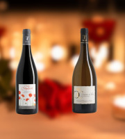 Domaine de la Chopinière du Roy - Lot 2 bouteilles  - Vin de Loire Rouge et Blanc sec et aromatique - 2 x 75 cl