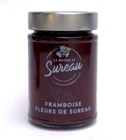 La Maison du Sureau - Confiture de framboise et de fleurs de sureau - 220g