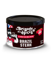 La Brigade des Epices - RUB Brazil Steak - Assaisonnement pour le Boeuf - 100g