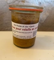 Des Poules et des Vignes à Bourgueil - Sauce pour volaille en cocotte