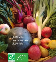 LES JARDINS DE KARINE - Grand panier de Fruits et Légumes d'AUTOMNE 2024