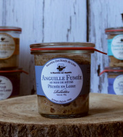 La Bourriche aux Appétits - Rillettes d'Anguille de Loire Fumée au Bois de Hêtre 100 g