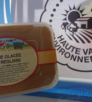 Les Glaces de la Promesse - Crème glacée à la réglisse
