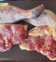 Les Volailles Loyer - 1200 gr Cuisses de Pintade Fermière Authentique (3 à 4 cuisses)