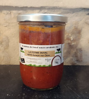 La Ferme DUVAL - Boulettes de bœuf sauce arrabiata