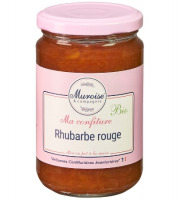 Muroise et Compagnie - Confiture de Rhubarbe Bio - 350 gr