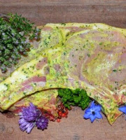 Ferme Joos - Côtes de porc marinées au curry x 2 : la Ferme du Grommendyck