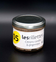 Secrets de Famille - Rillettes citrons confits et gingembre