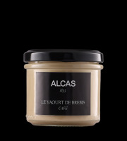 La Ferme d'Alcas - Yaourt au café 100g - lot de 18 unités