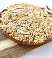Traiteur Gourmet d'Alsace - Tarte aux pommes et Streussel Alsacienne 8 - 10 pers