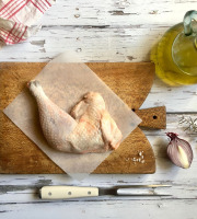 Les poulets de la Marquise - Cuisses de poulet fermier bio "120 à 150 jours d'élevage" 1 kg