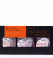 Huilerie de Neuville - Coffret Moutardes