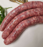 Ferme de la Paumerais - SAUCISSE FRAICHE DE PORC - 20 Kg (x126)