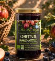 Pom Bio Berger - Confiture Pommes-Myrtilles Bio