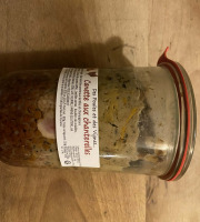 Des Poules et des Vignes à Bourgueil - Canette aux chanterelles