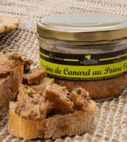 La Ferme du Luguen - Terrine de canard au poivre vert 180g