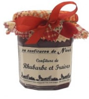Maison Schmid - Confiture Rhubarbe et Fraises - Les Confitures de Nicole