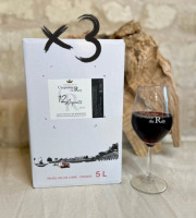 Domaine de la Chopinière du Roy - Lot de 3 BIB de vin rouge 2025 Saint Nicolas de Bourgueil 5 Litres