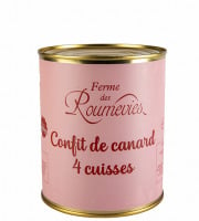 La Ferme des Roumevies - 4 cuisses de canard confites 900g